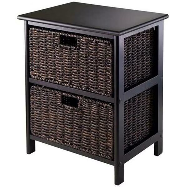 Omaha Storage Rack With 2 Foldable Baskets, Doba-Bnt, Mfr#: SA143746
